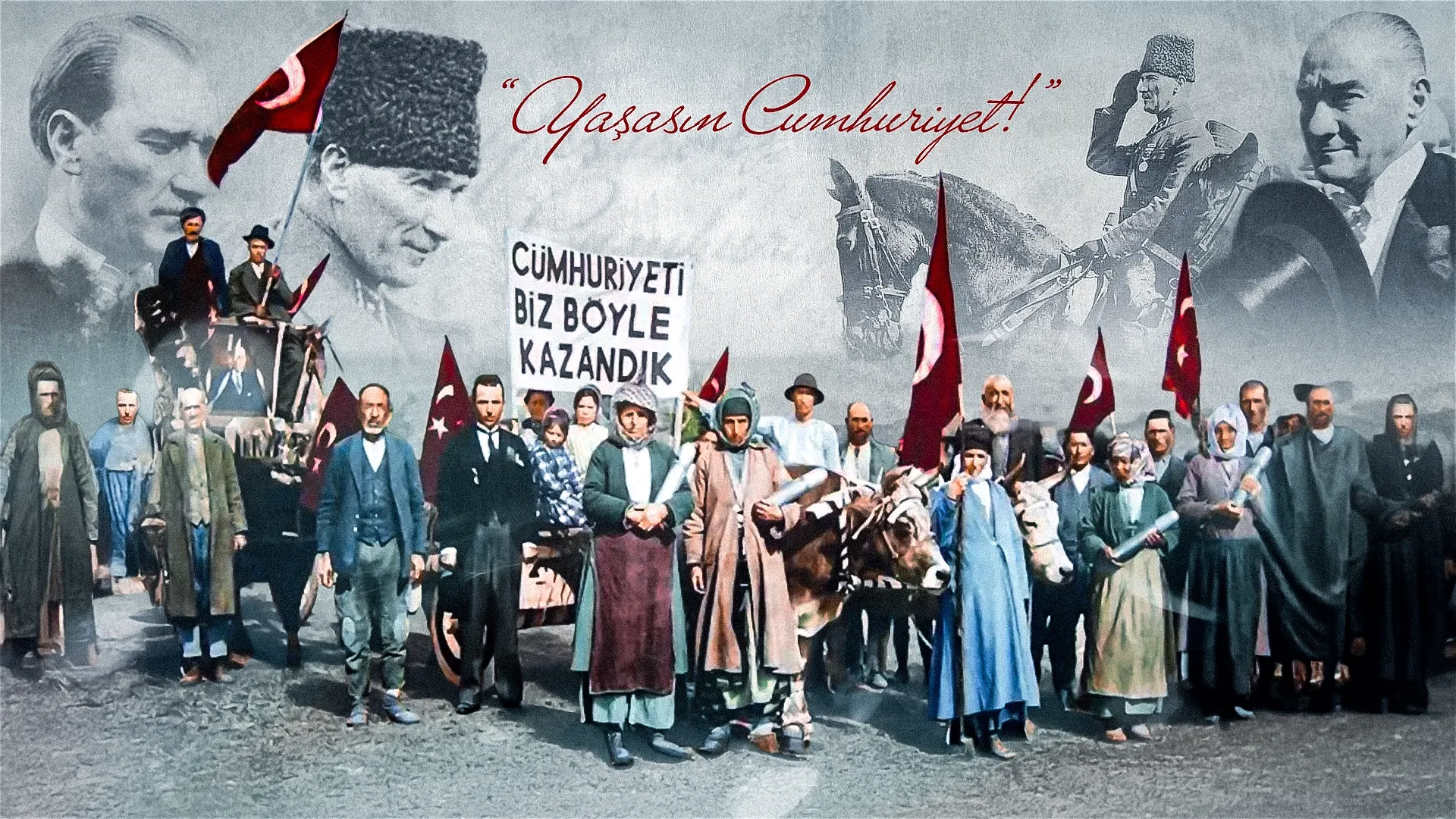 Açılan yeni sayfanın en güzel cümlesi: “Yaşasın Cumhuriyet!”