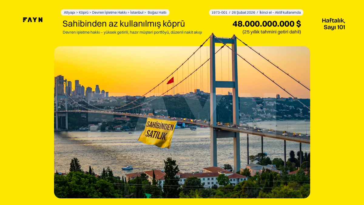 Sahibinden az kullanılmış köprü