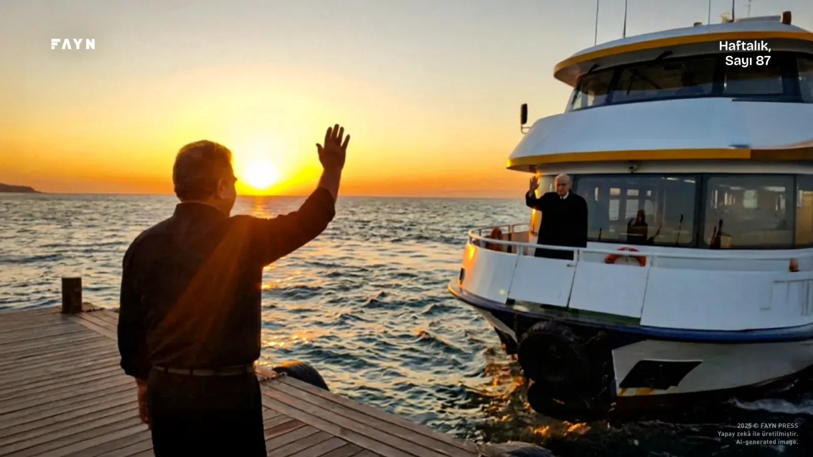 Öcalan ada vapurunu bekliyor