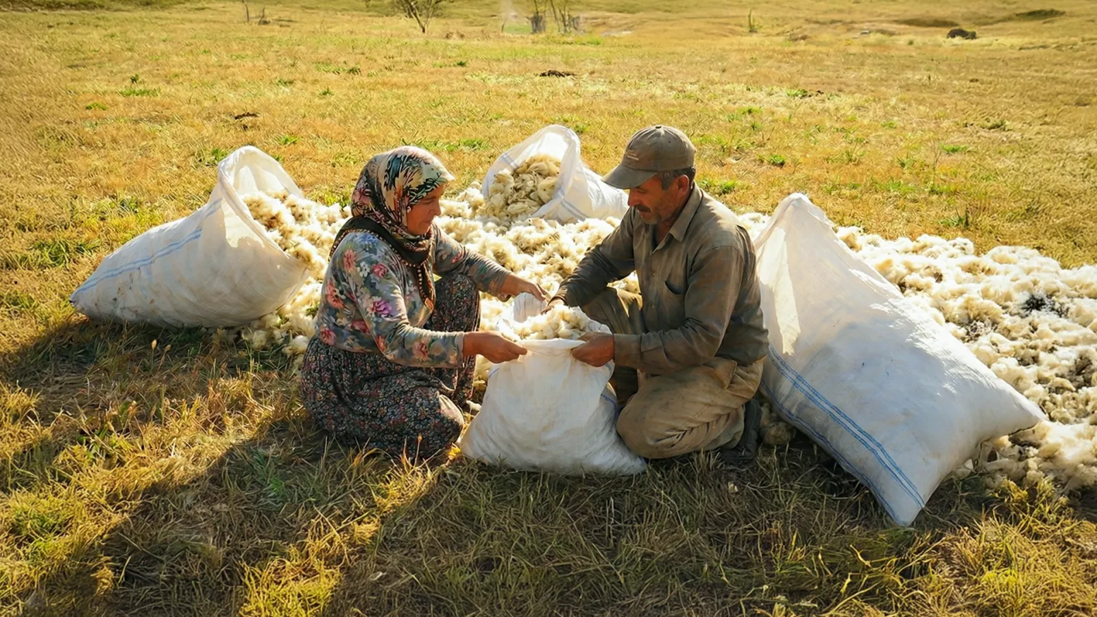 Van’da ‘yün’ krizi: Milyonlarca hayvan var, tonlarca yün çöpe gidiyor