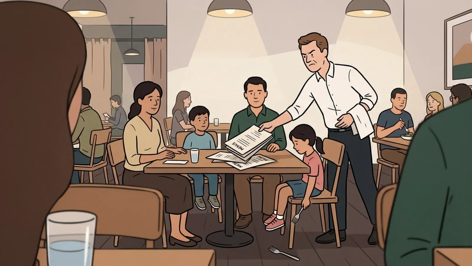 Restoranda ayrımcılık: Bir ailenin sessiz mücadelesi