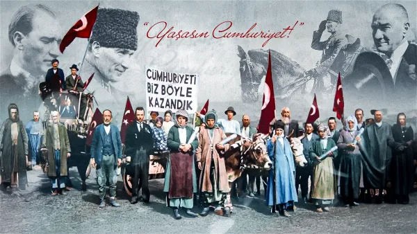 Açılan yeni sayfanın en güzel cümlesi: “Yaşasın Cumhuriyet!”