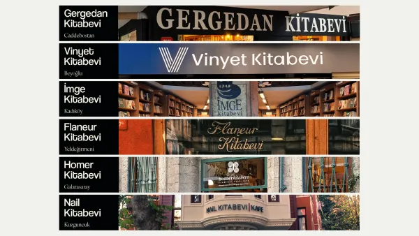 İstanbul’da keşfedilecek altı bağımsız kitabevi